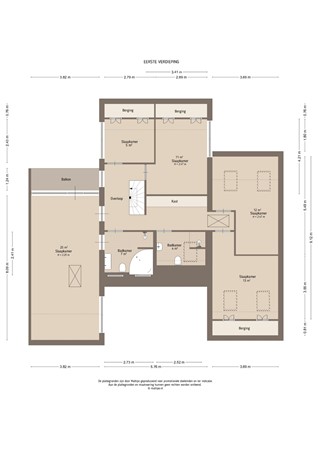Floorplan - Rijskadeveld 11, 4231 DZ Meerkerk